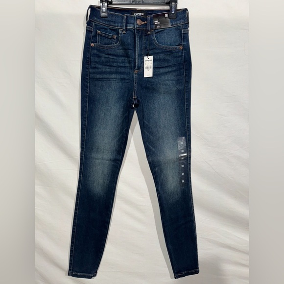 Express Perfect Denim Skinny High Rise size 0R - Picture 1 of 3